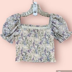 KATIE J NYC Tween Floral Top And Skirt Set Size L !